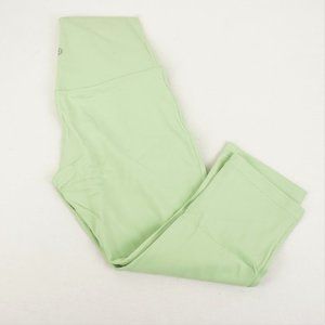 New with Tags Women's Lululemon Align HR Crop 17" in Green Size 6 LW6BSMS